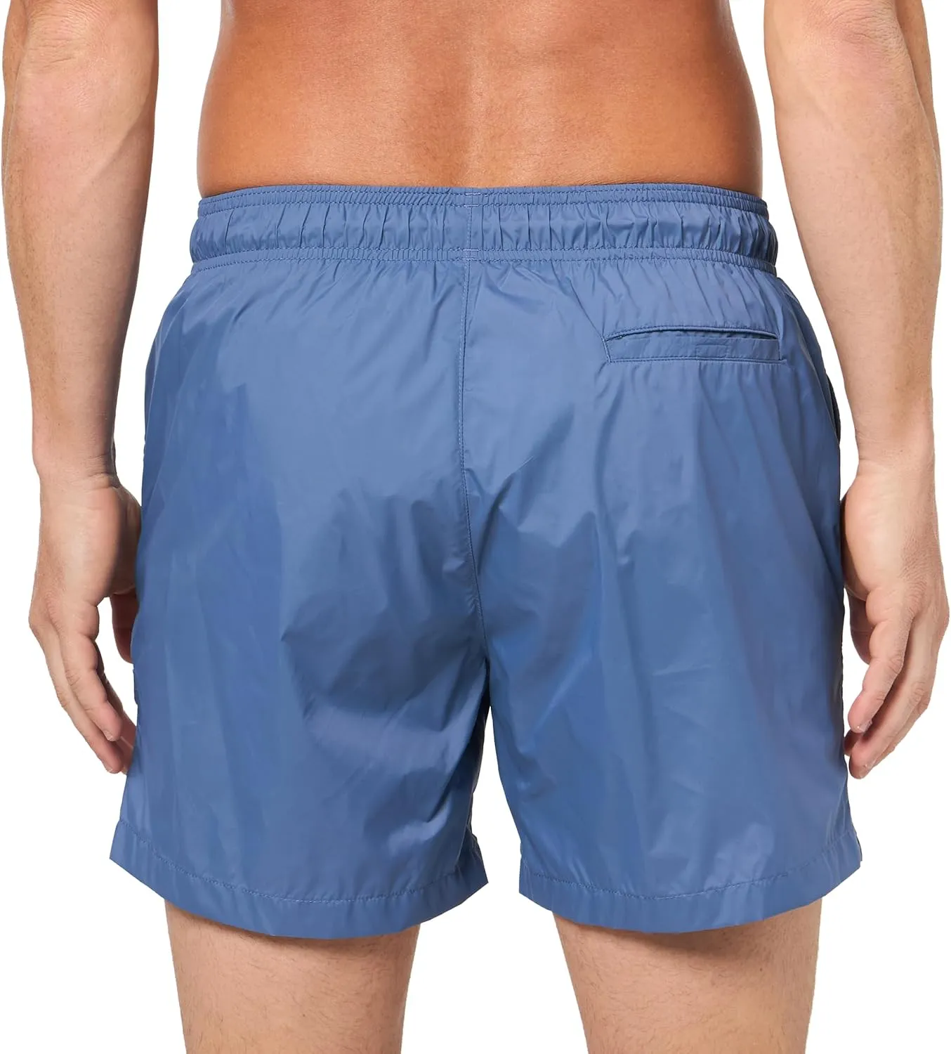 HUGO Men's Standard Stacked Logo Swim Trunk