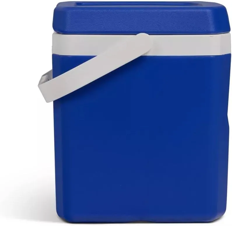 Igloos Cooler Hard-Sided Ice Chest, Insulated Portable Cooler, Heavy-Duty, Leak-Resistant Lid, Lightweight Ergonomic Handle