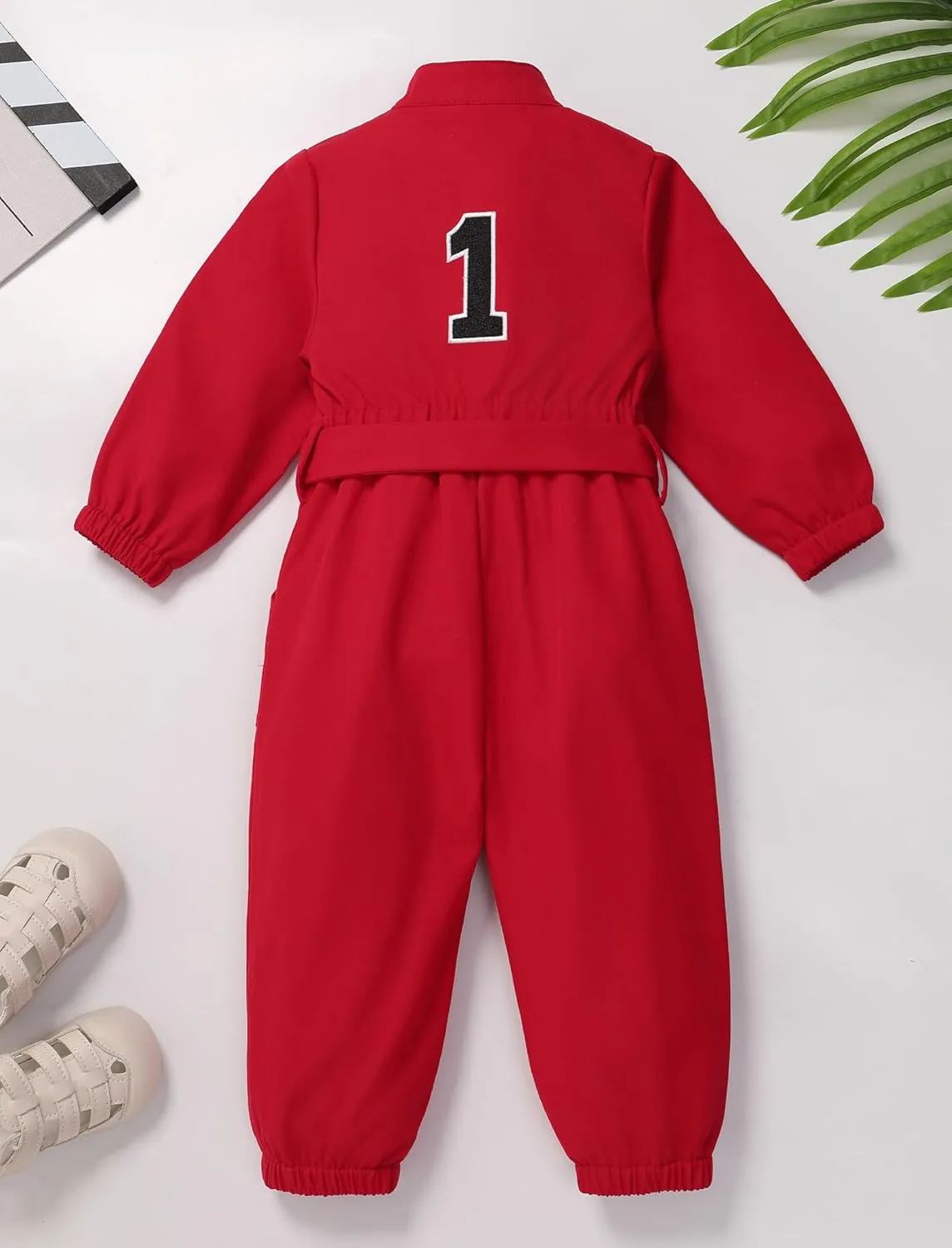 IMEKIS Baby 1st 2nd Birthday Outfit for Boy Girl One Piece Jumpsuit Cake Smash Photo Shoot Clothes