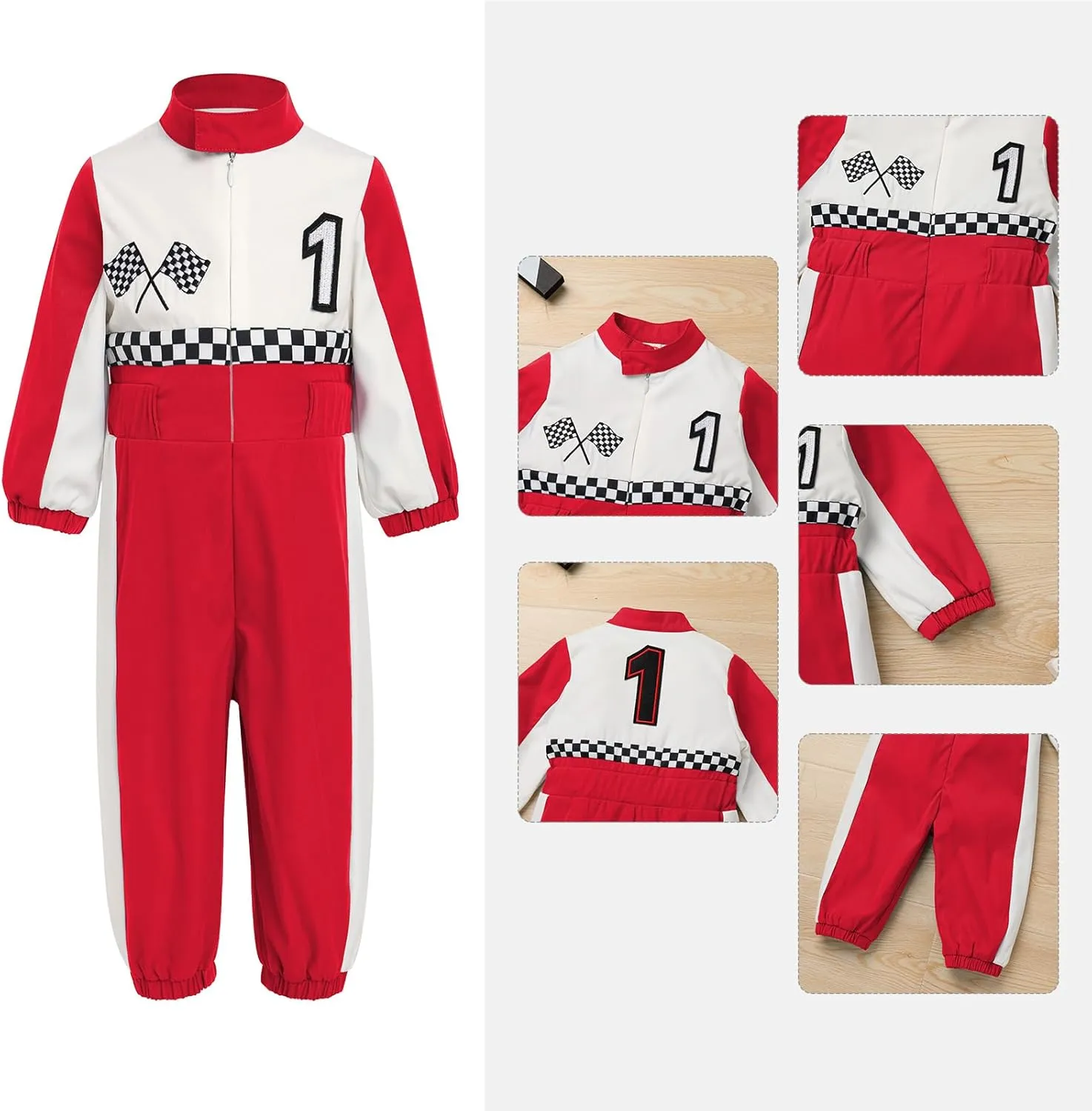IMEKIS Baby 1st 2nd Birthday Outfit for Boy Girl One Piece Jumpsuit Cake Smash Photo Shoot Clothes