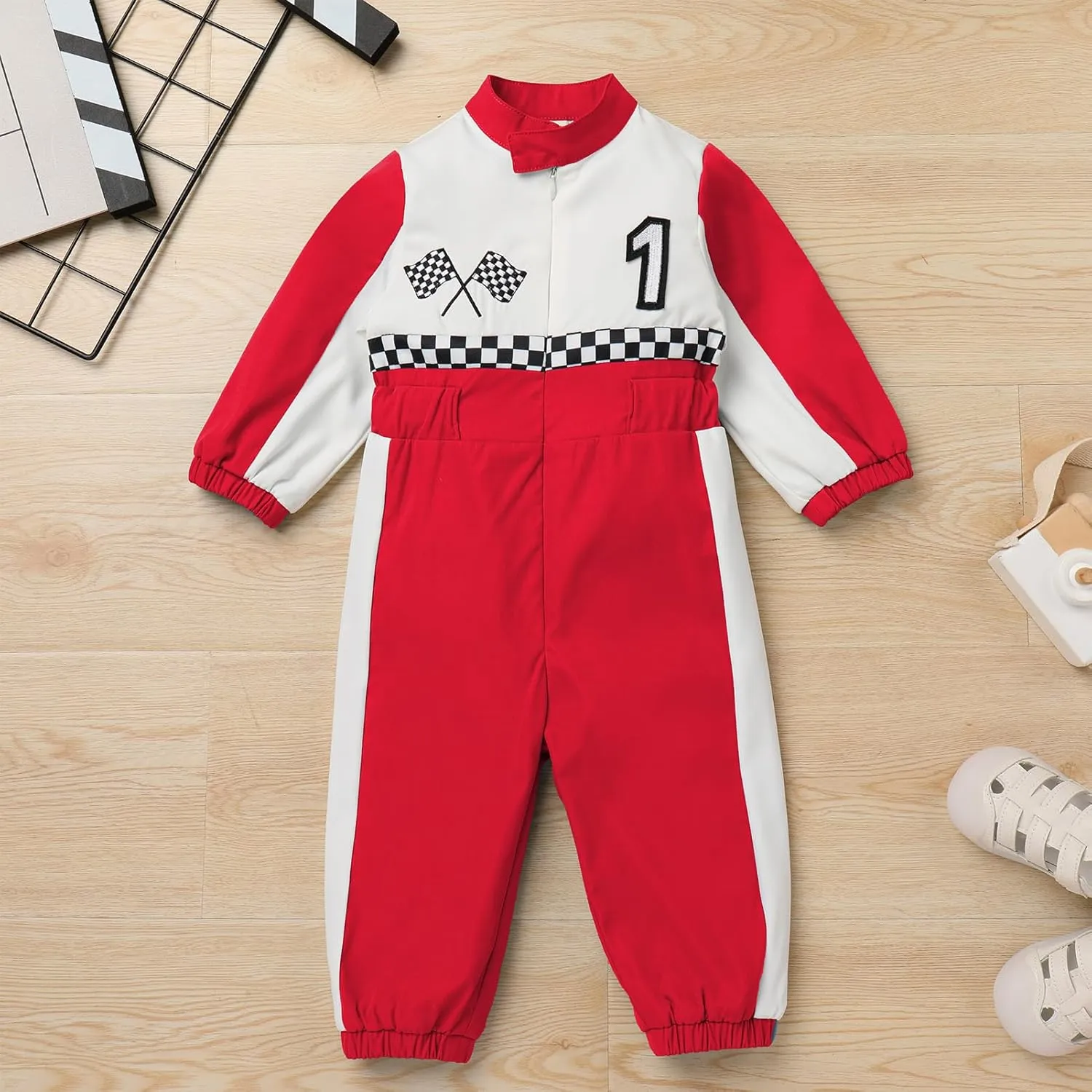 IMEKIS Baby 1st 2nd Birthday Outfit for Boy Girl One Piece Jumpsuit Cake Smash Photo Shoot Clothes