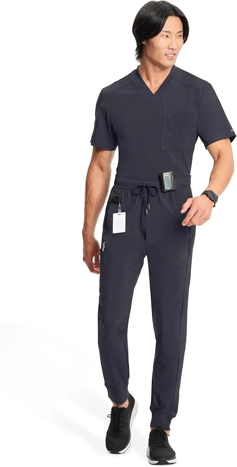 Infinity Cherokee Men's Jogger Pants with Drawstring Waist Mid Rise 5 Pockets Bottoms CK004A