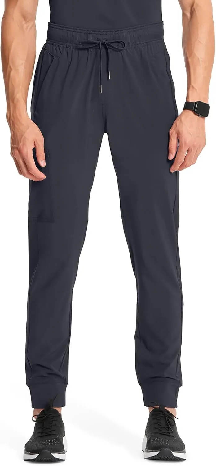 Infinity Cherokee Men's Jogger Pants with Drawstring Waist Mid Rise 5 Pockets Bottoms CK004A