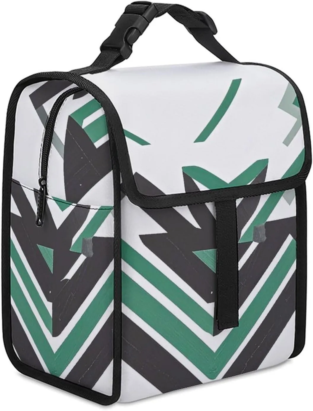 Insulated Lunch Bag, T-shaped Rural Pattern Arrow Printed Reusable Lunch Bag Lunch Container Tote Bag Cooler Bag for Camping Picnic Women Men Office Work Travel