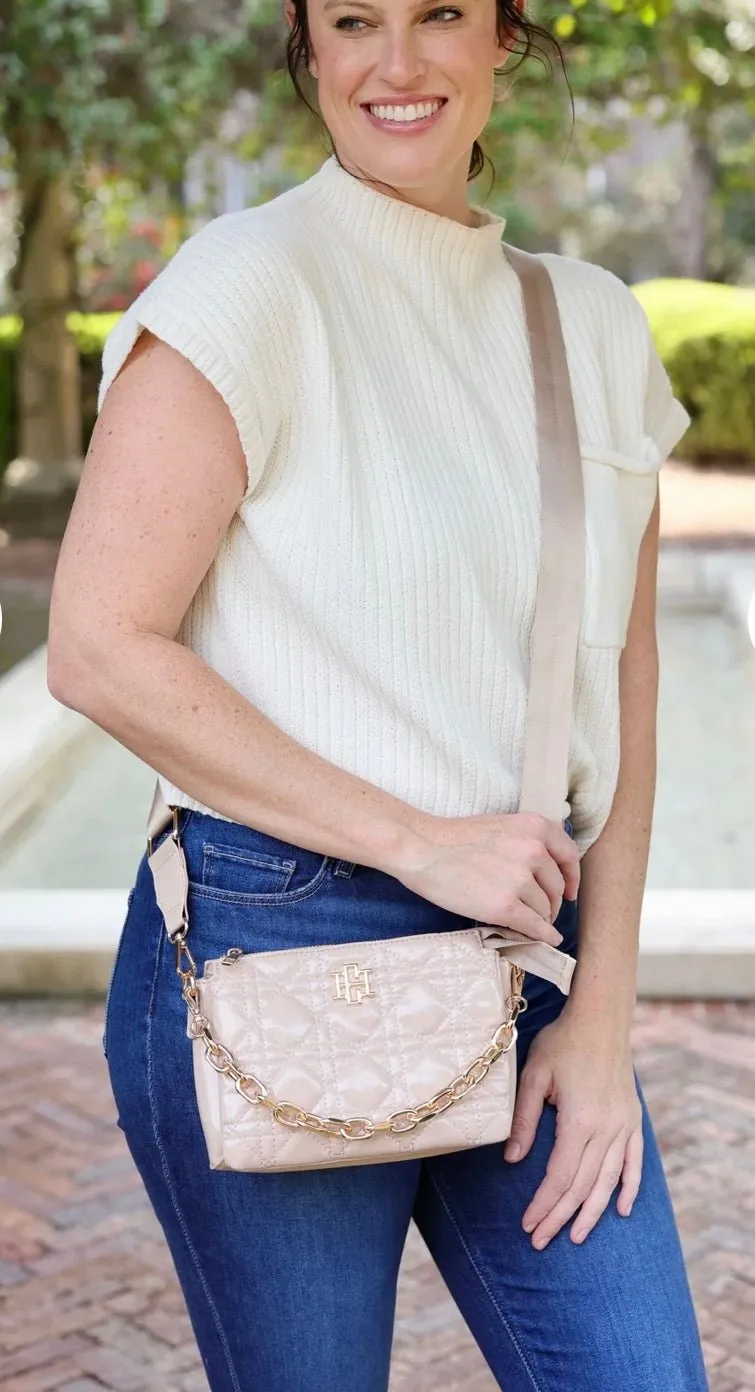 Jace Quilted Crossbody