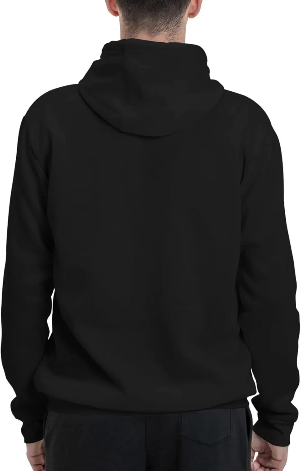 JAYCHAND'S Mans Drawstring Sweatshirt Fashion 3D Print Long Sleeve Pullover Hoodie