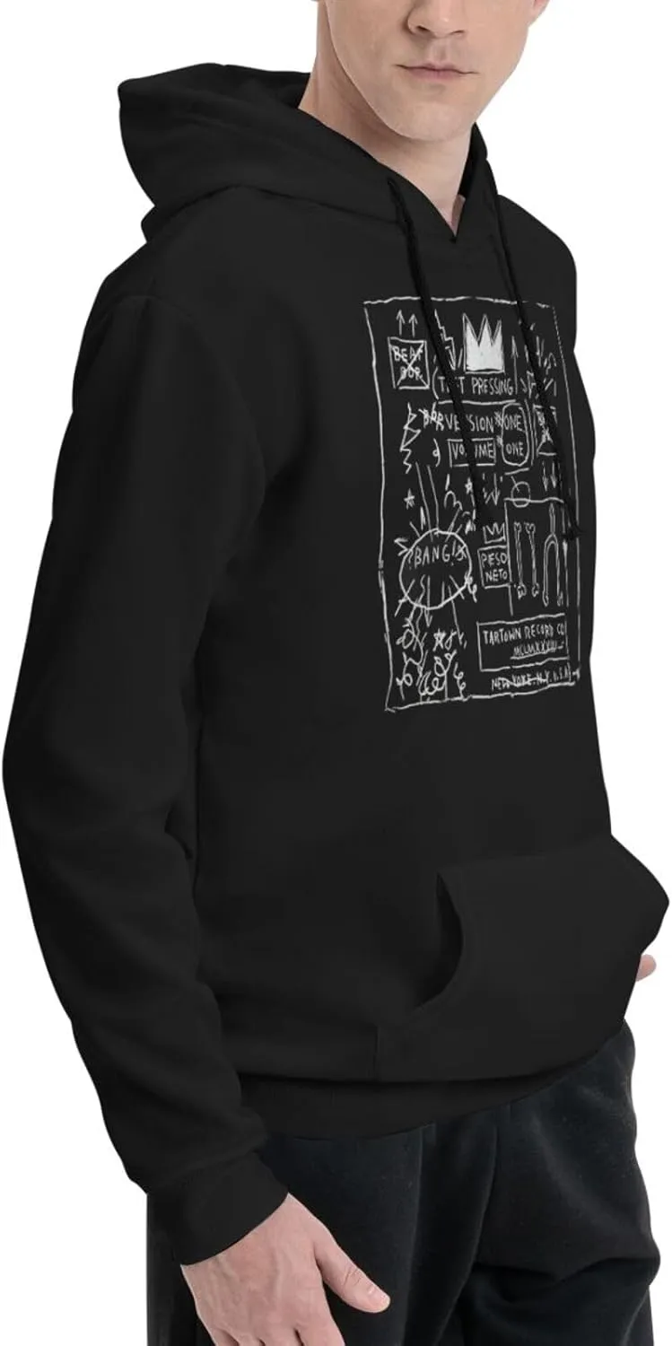 JAYCHAND'S Mans Drawstring Sweatshirt Fashion 3D Print Long Sleeve Pullover Hoodie