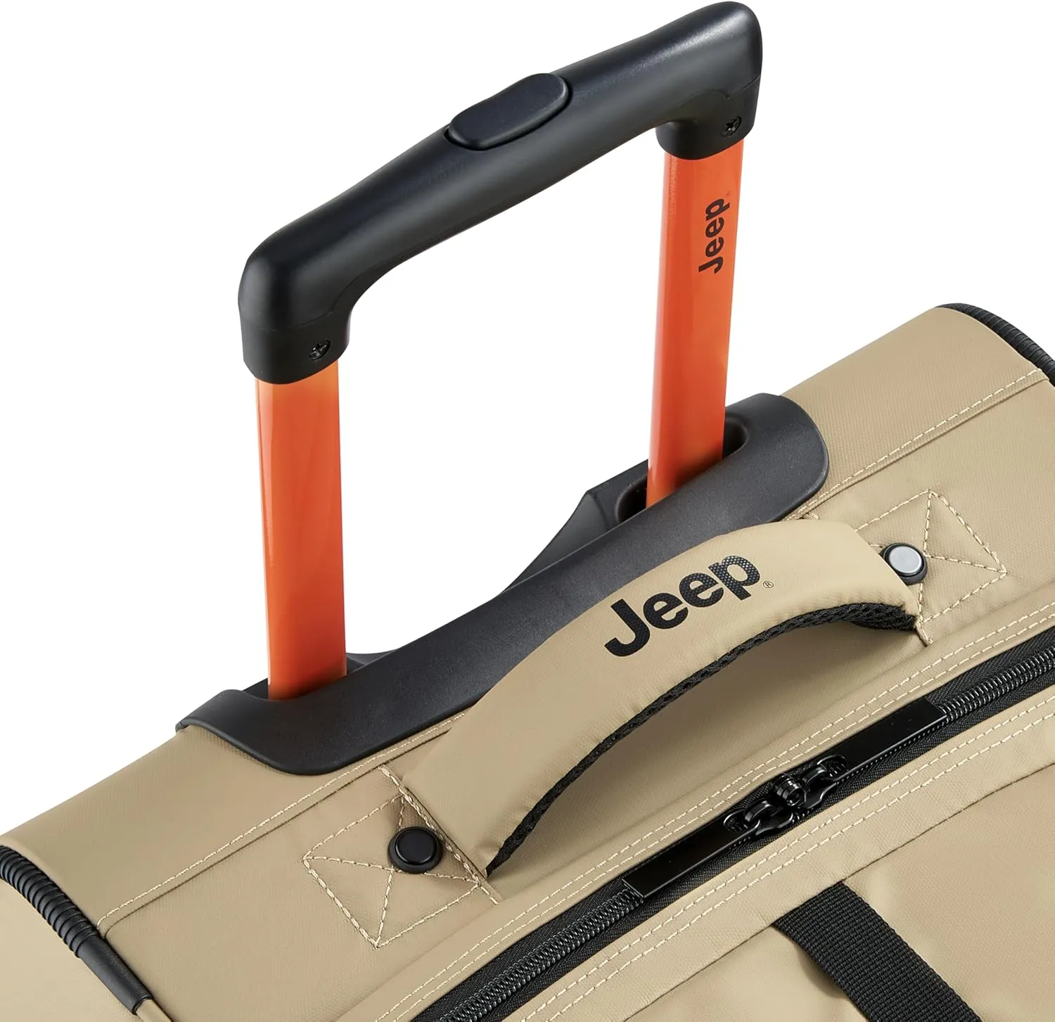 Jeep Js006b Two Wheel Rolling Travel Duffle Bag