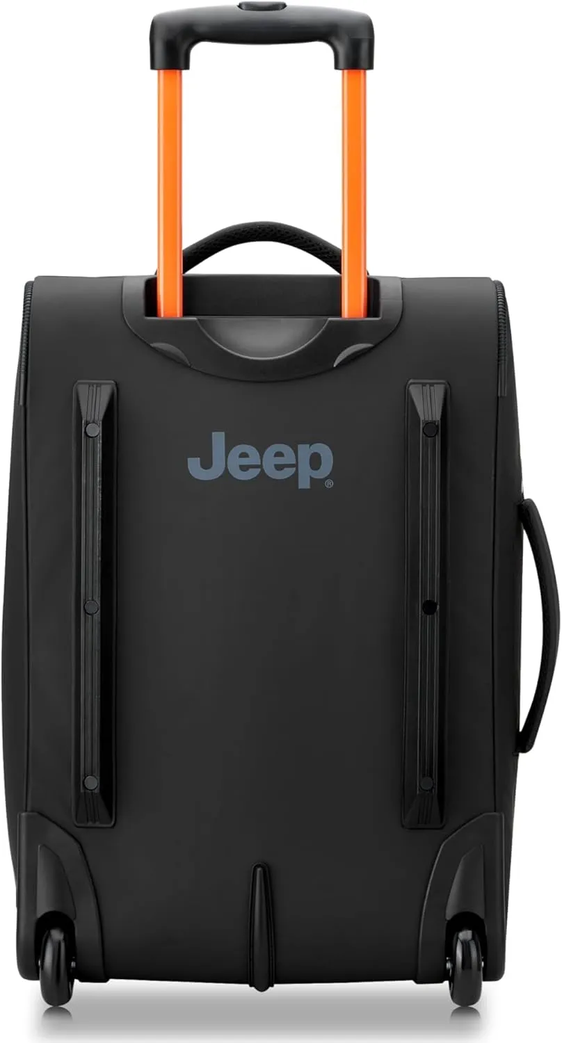 Jeep JS006B Two Wheel Rolling Travel Duffle Bag