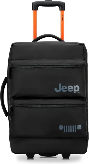 Jeep JS006B Two Wheel Rolling Travel Duffle Bag