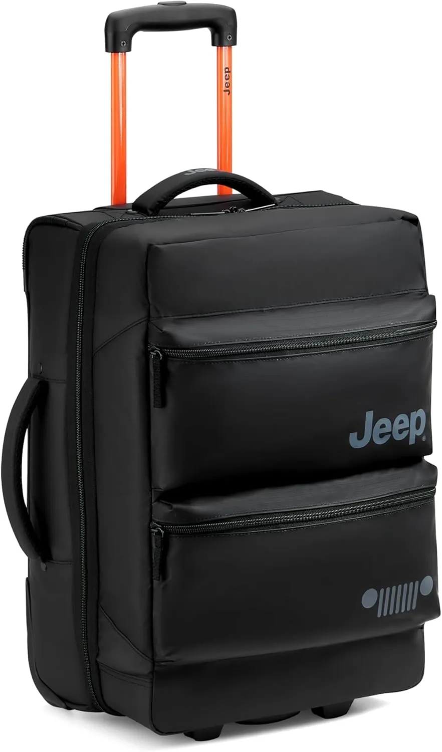 Jeep JS006B Two Wheel Rolling Travel Duffle Bag