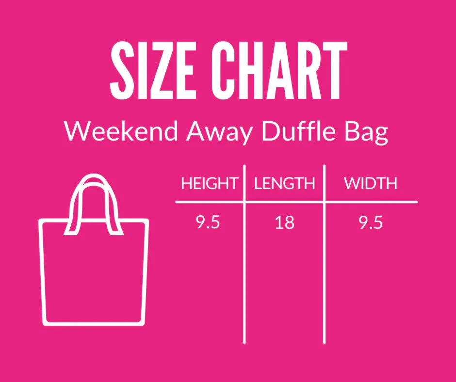 Jess Lea Weekend Away Duffle Bag