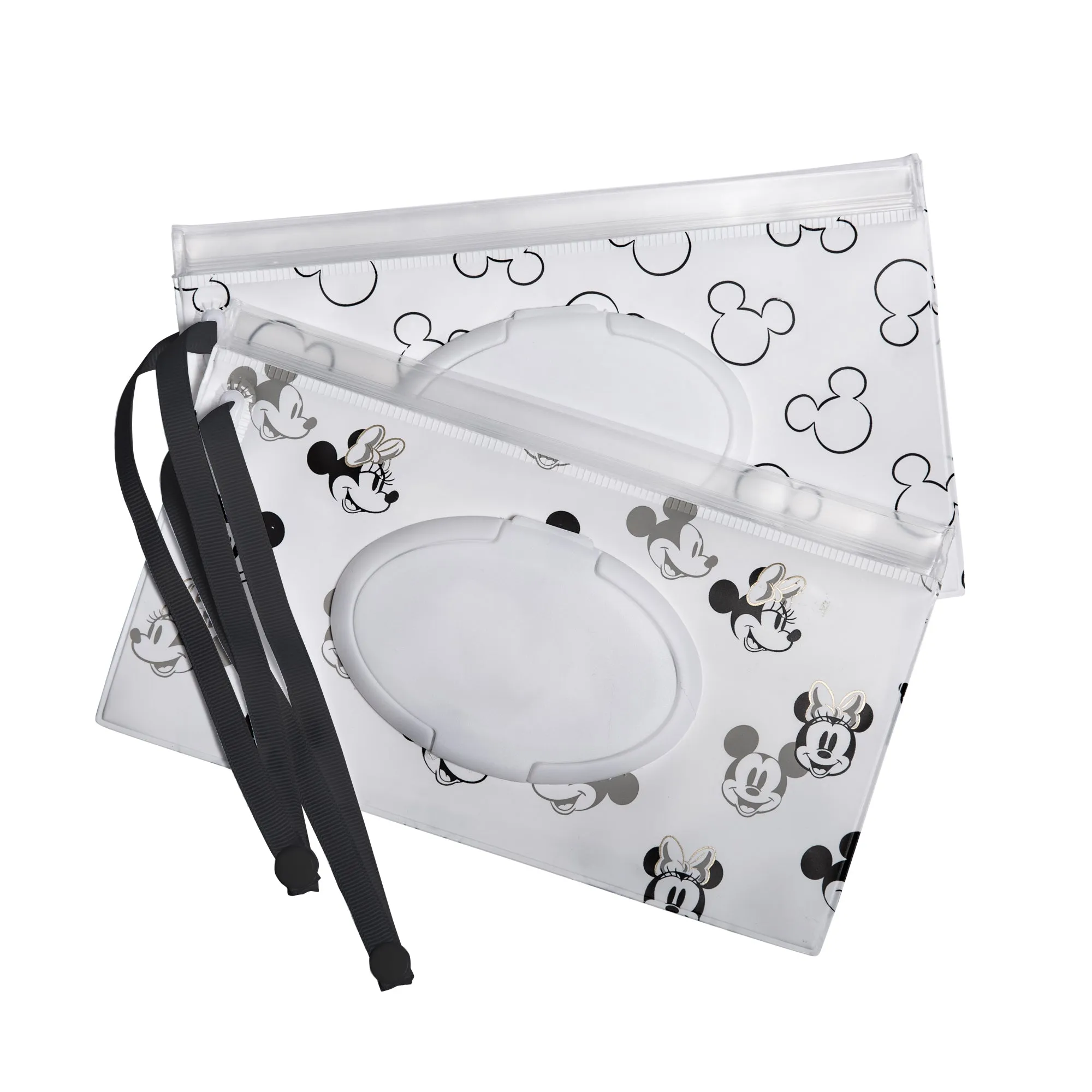 J.L Childress Disney Baby Full Body Changing Pad and Wipes Case Bundle