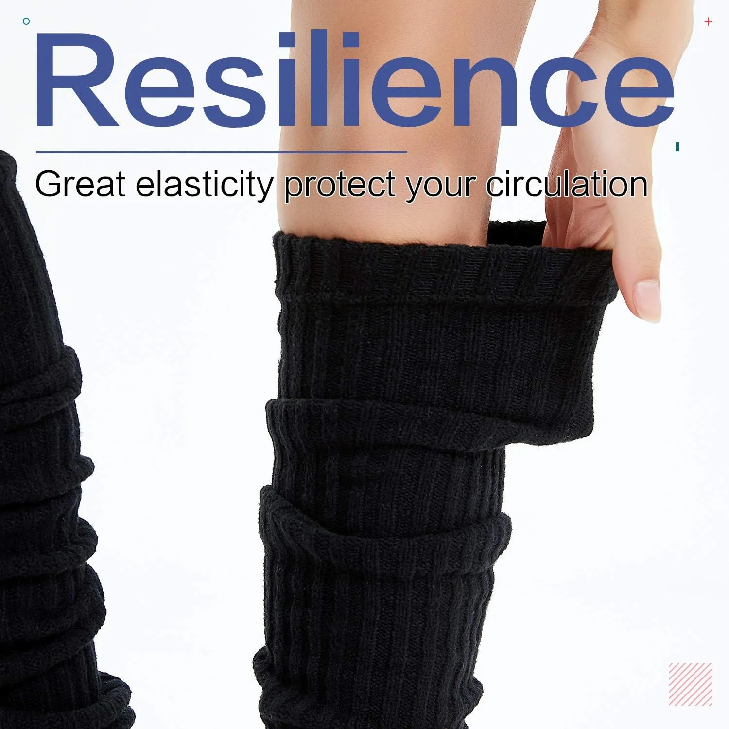 Kayhoma Extra Soft Over the Knee High Leg Warmer