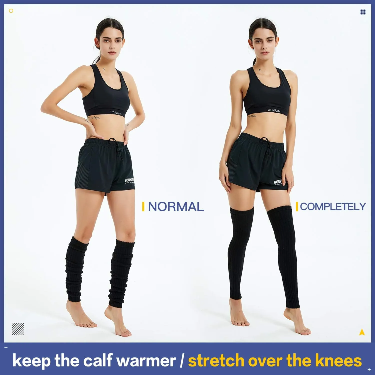 Kayhoma Extra Soft Over the Knee High Leg Warmer