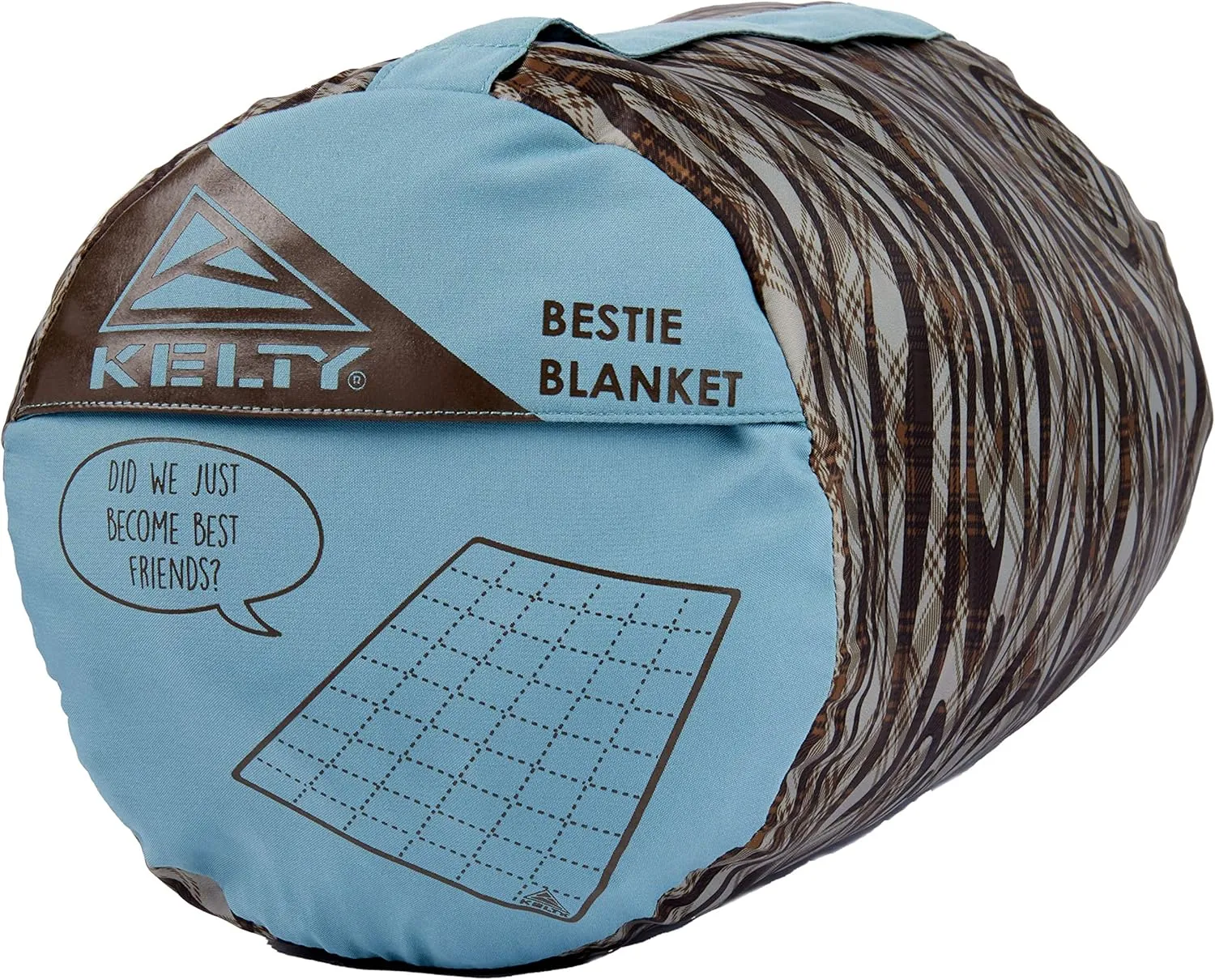 Kelty Bestie Blanket Indoor Outdoor Insulated Camping Throw   Picnic Ground Sheet, Designed in Colorado,Trellis