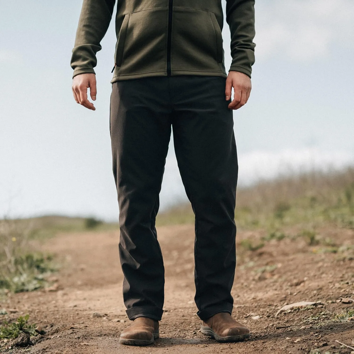 KETL Shenanigan Hiking Pants Straight Fit - Lightweight, Stretchy, Packable, Adventure Travel Men's Pants