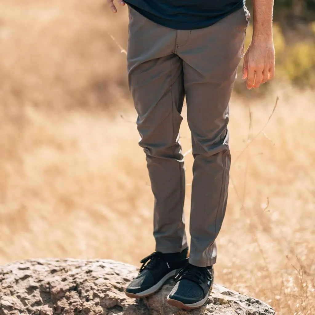 KETL Tomfoolery Travel Pants: Stretchy, Packable, Casual Chino Style W/Zipper Pockets - Men's