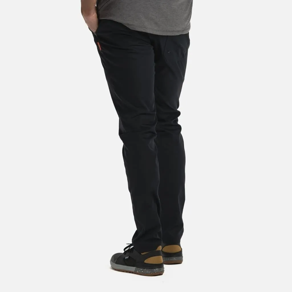 KETL Tomfoolery Travel Pants: Stretchy, Packable, Casual Chino Style W/Zipper Pockets - Men's