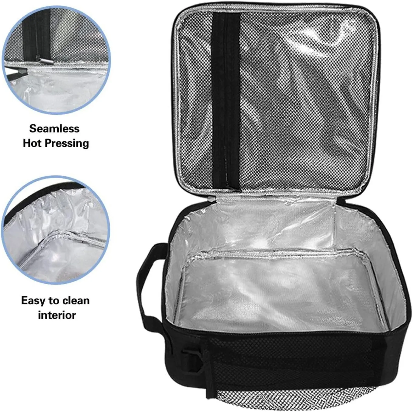 Kids Lunch Box Rainbow Flame Dragon Cooler Insulated for Boys and Girls, Lunch Bag with Shoulder Strap for School, Picnic Meal 20847440
