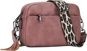 KL928 Small Crossbody Bag for Women, Soft FAUX Leather Cell Phone Purse，Adjustable Strap Shoulder Handbags Wallet Purse