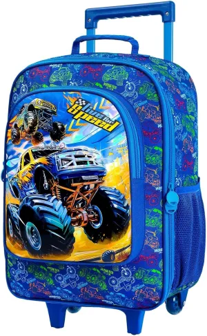 KLFVB Kids Luggage for Boys Girls, Cute Rolling Wheels Suitcase for Toddler, Children Travel Carry on Suitcase