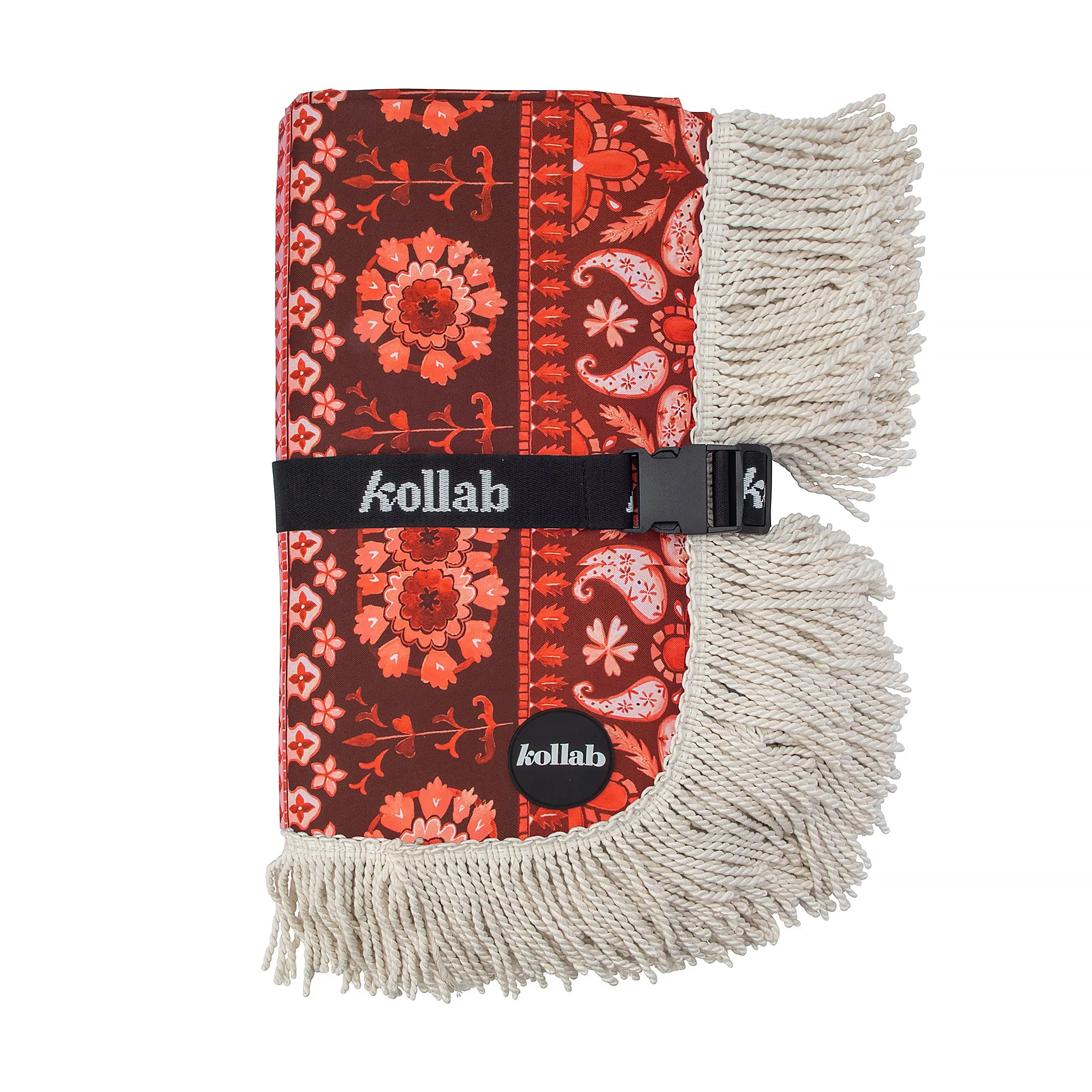 Kollab | Holiday Fringed Picnic Mat 1.45 x 1.45m | Goa