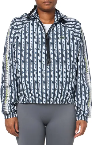 Lacoste Women's Oversized Hooded Track Jacket