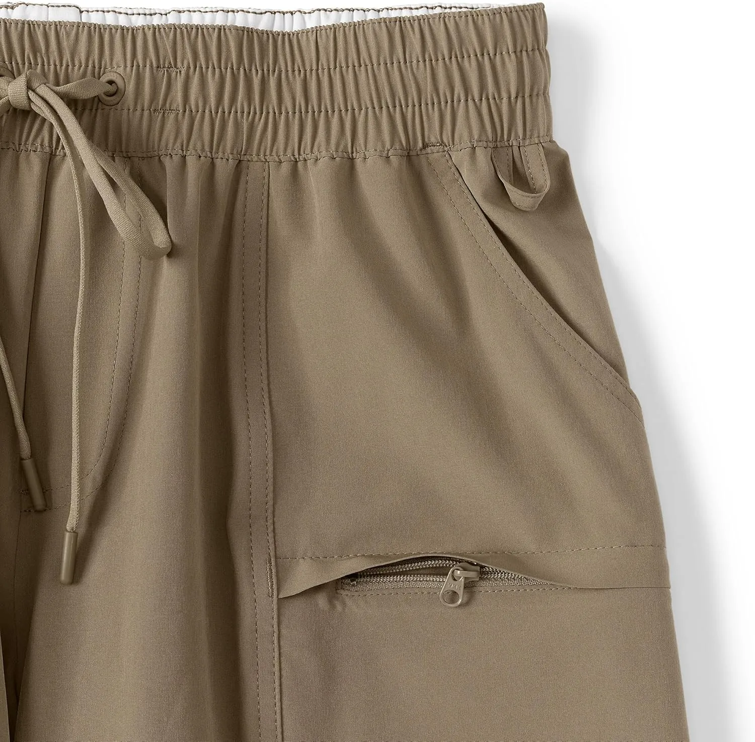 Lands' End Men's 9 Inch Packable Cargo Swim Shorts