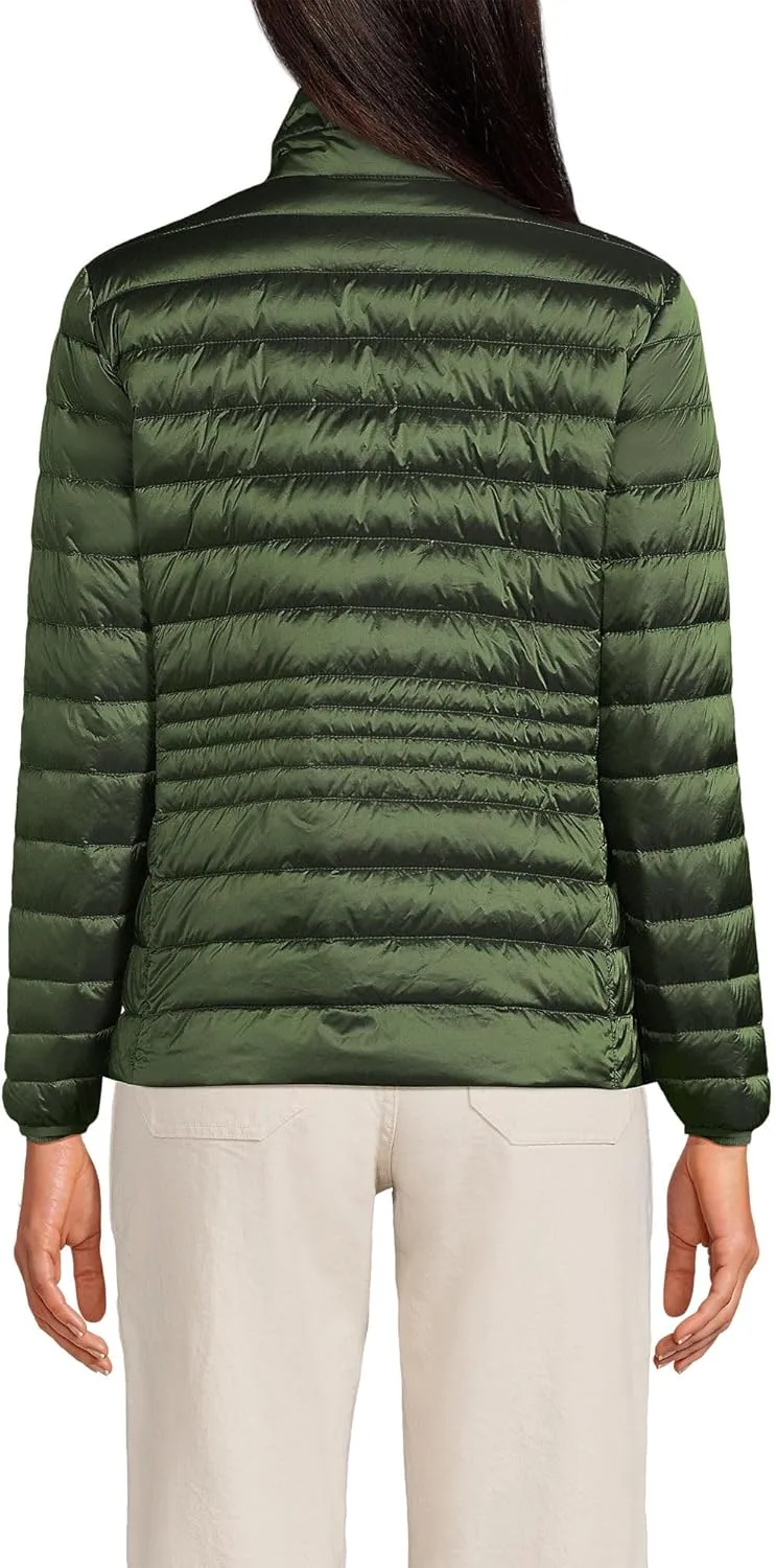Lands' End Women's Wanderweight Ultralight Packable Down Jacket