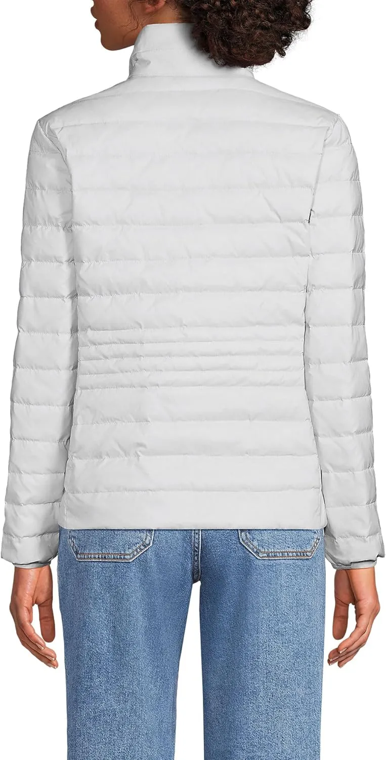Lands' End Women's Wanderweight Ultralight Packable Down Jacket