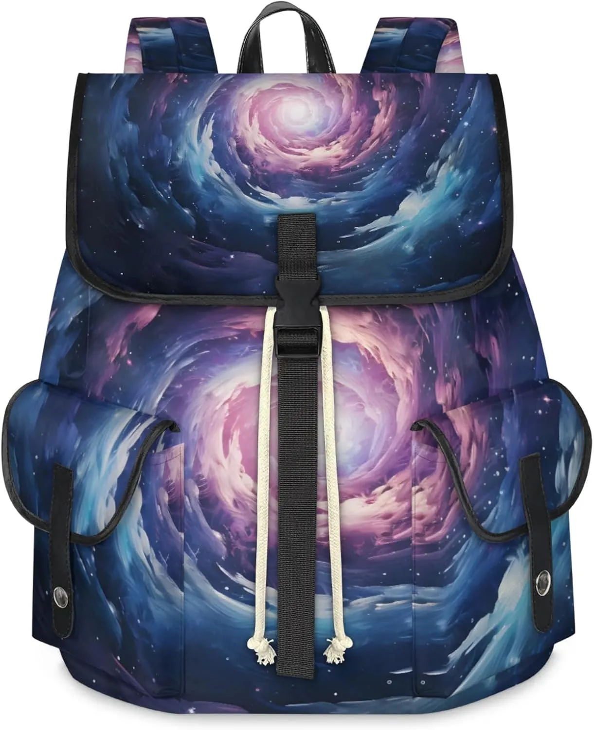 Laptop Backpacks Galaxy Space Travel Backpack for Women Work Backpack Computer Bag for Business Travel Fits 15 Inch Laptop