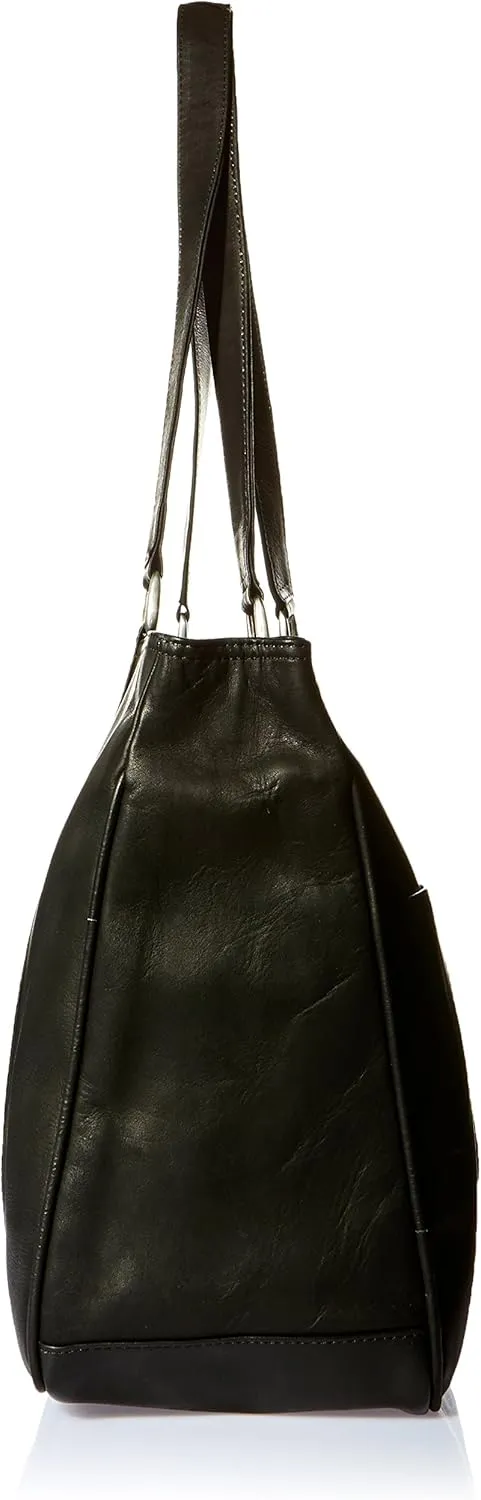 Large Shopping Bag, Black, One Size