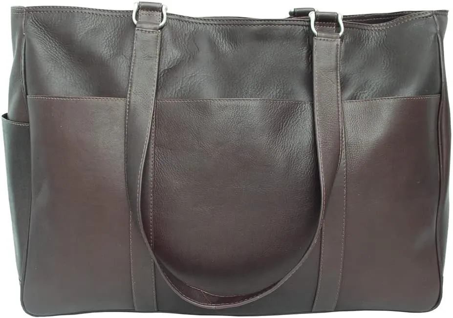 Large Shopping Bag, Chocolate, One Size