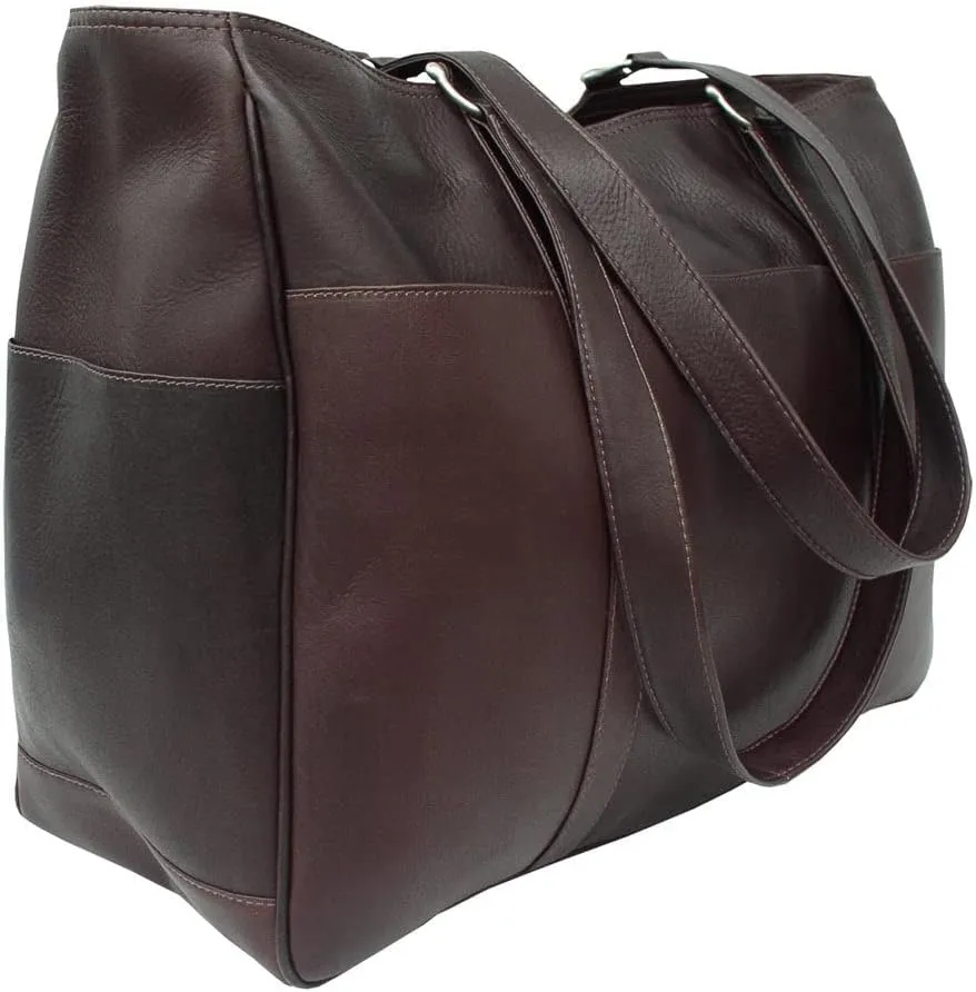 Large Shopping Bag, Chocolate, One Size