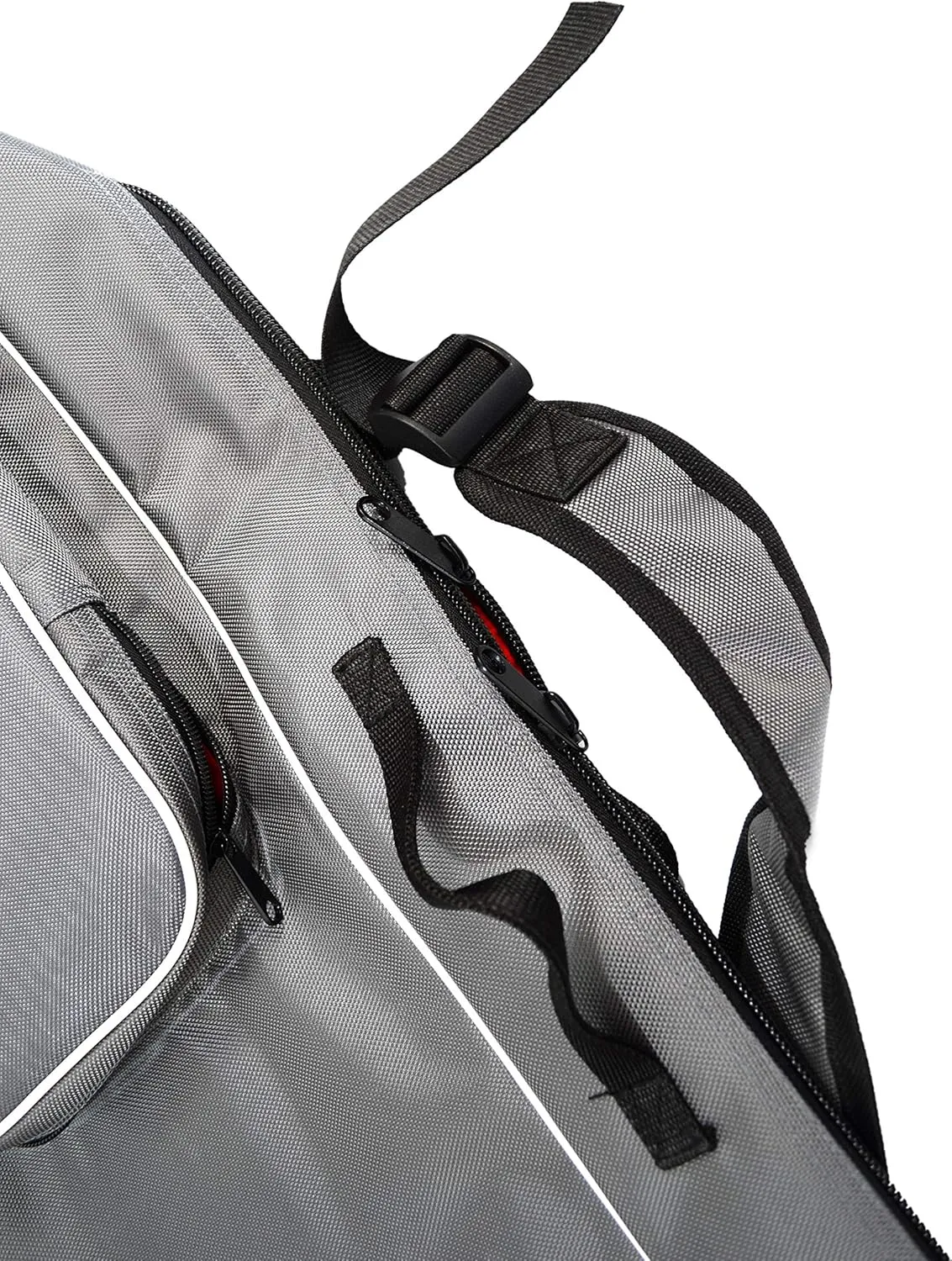LEONARK Fencing Draw-bar Wheel Bag for Epee Saber and Foil - Hema Sword Bag Trolley Case for Fencing Suit and Mask