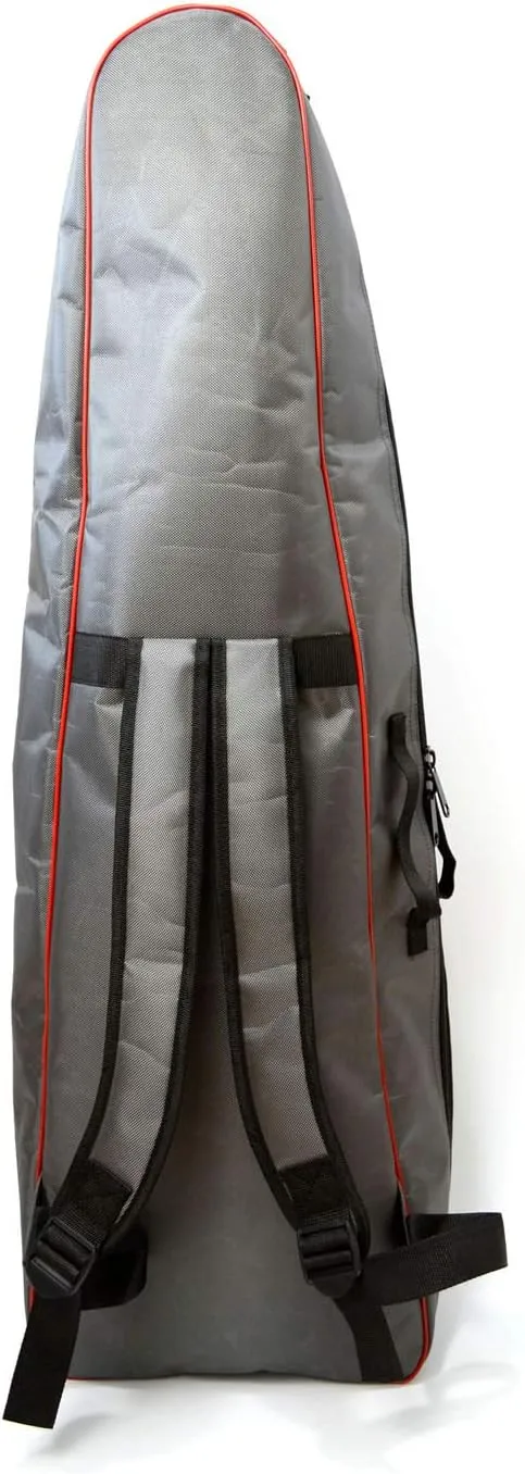 LEONARK Fencing Draw-bar Wheel Bag for Epee Saber and Foil - Hema Sword Bag Trolley Case for Fencing Suit and Mask