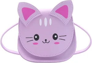 Little Girls' Cute Rabbit Crossbody Purse Small Bow Shoulder Bag Handbag for Kids Toddlers