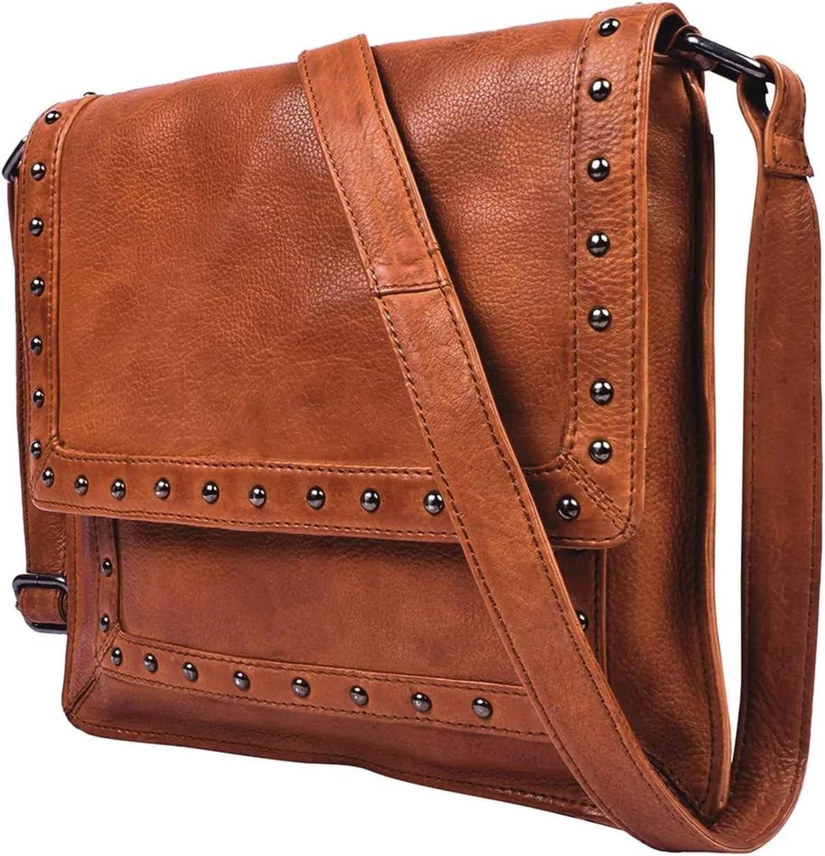 Locking Concealed Carry Leather Monroe for Medium-Framed Handgun