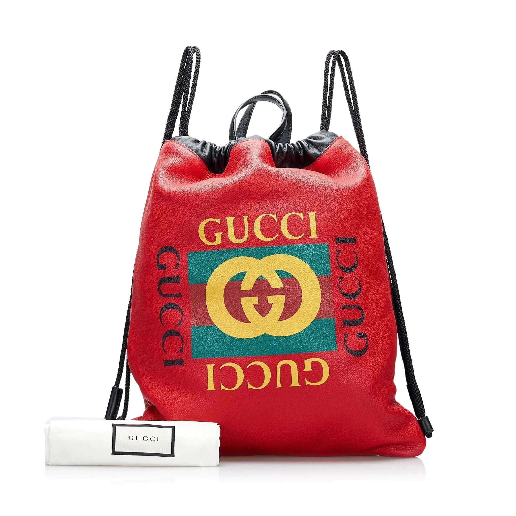 Logo Gucci Backpack Drawstring Automated Early-bird price