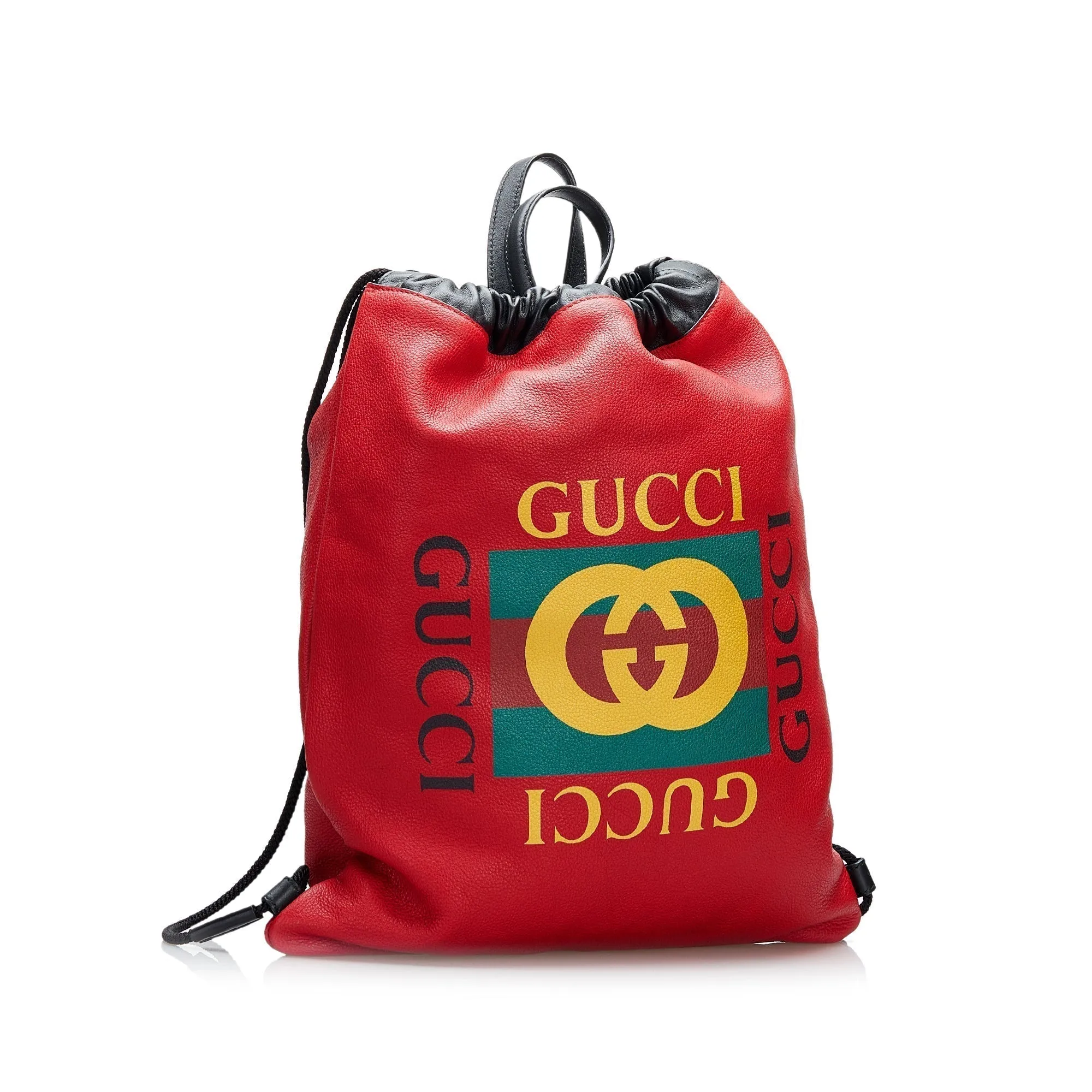 Logo Gucci Backpack Drawstring Automated Early-bird price