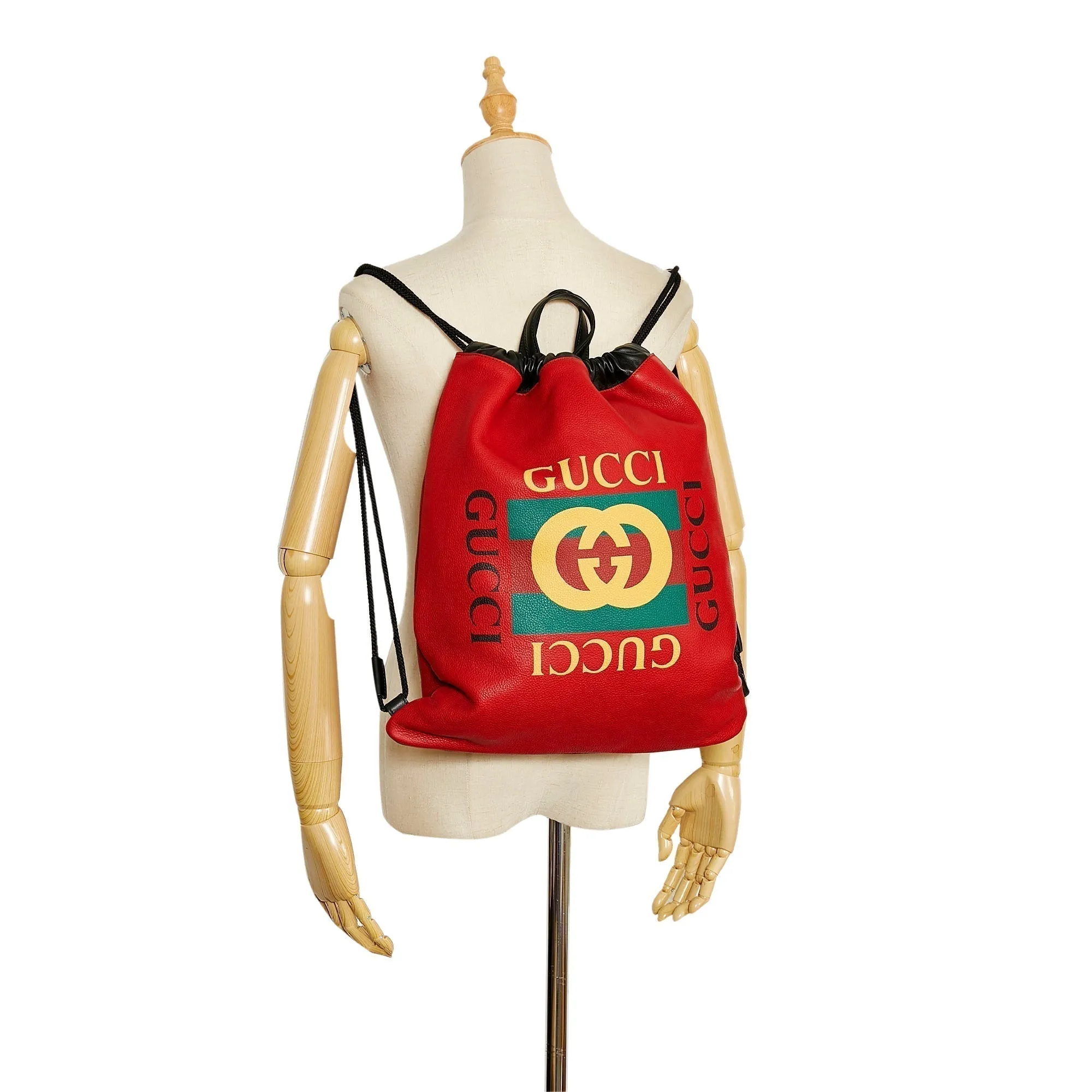 Logo Gucci Backpack Drawstring Automated Early-bird price