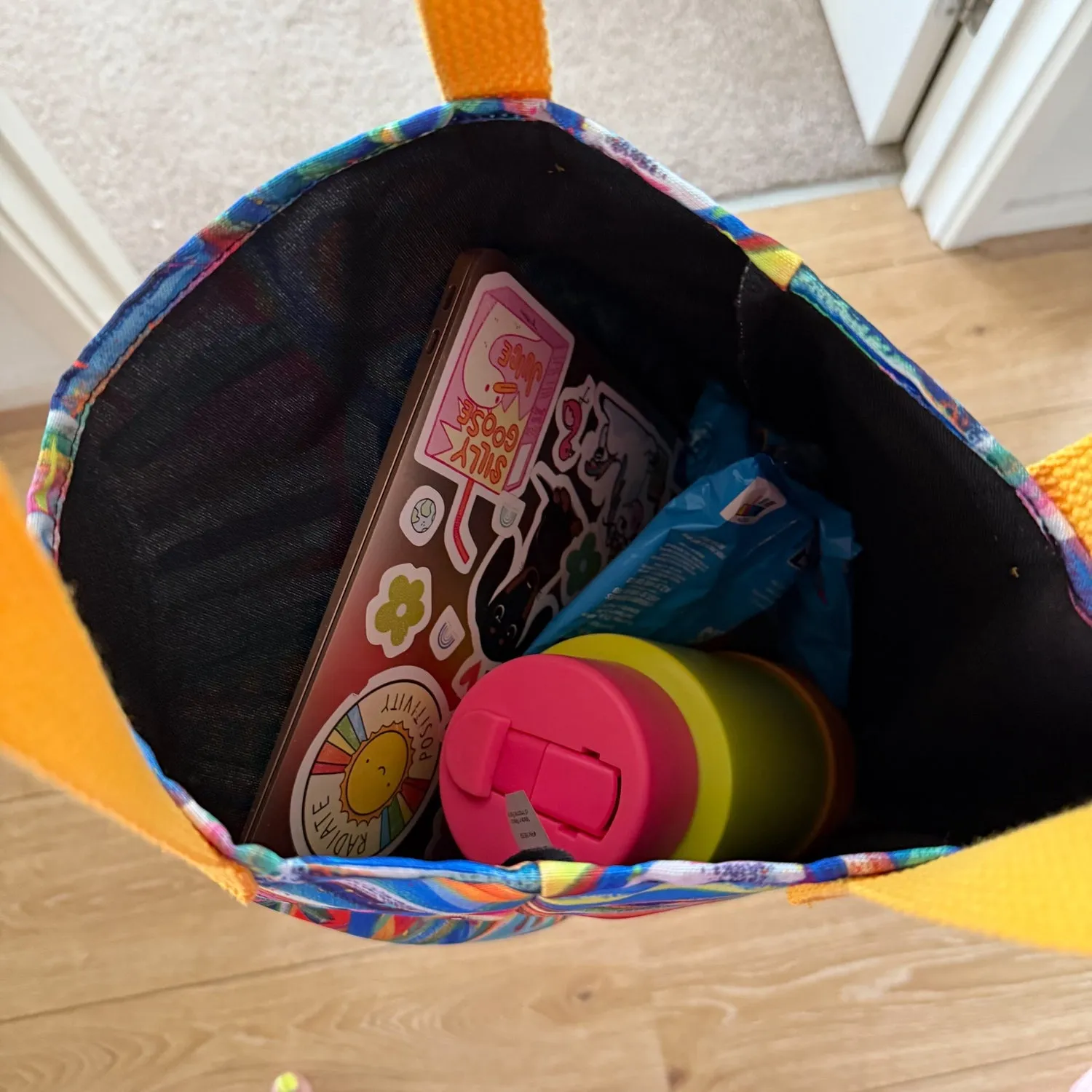 Love in Neon Tote Bag