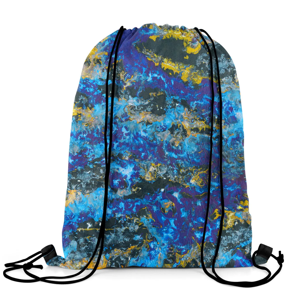 Love Your Self Printed Drawstring Bag