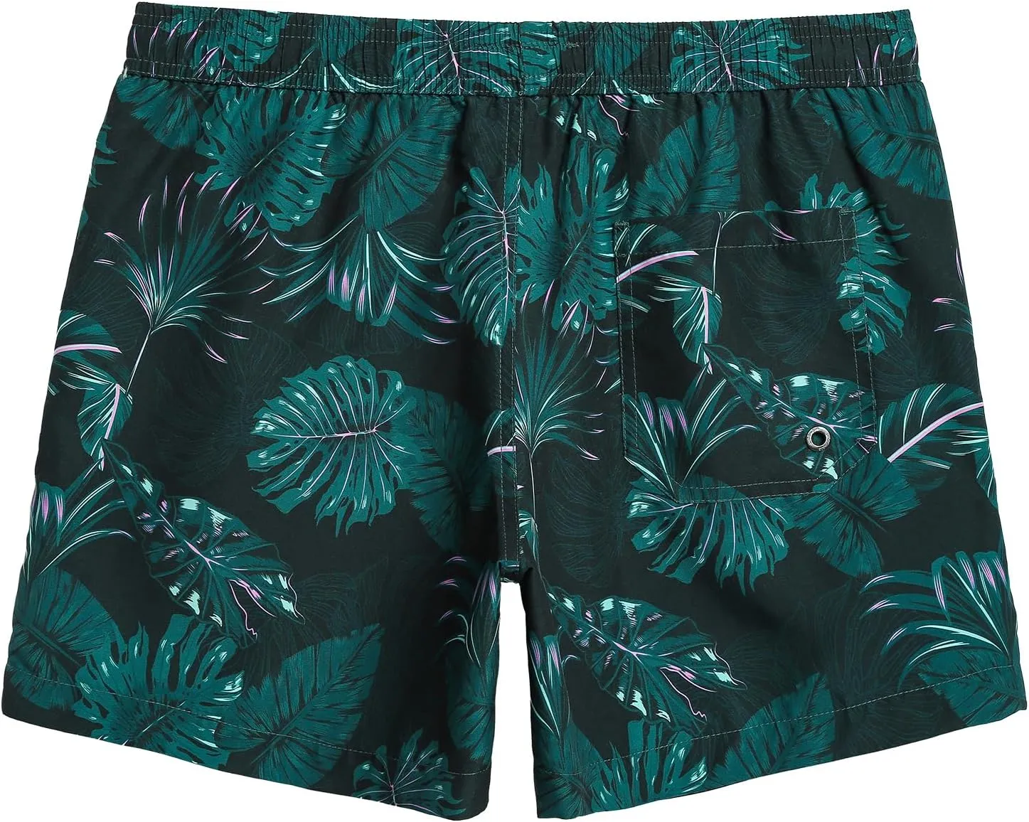 maamgic Mens Swim Trunks 5" Quick Dry Beach Shorts Bathing Suits with Mesh Lining Pockets