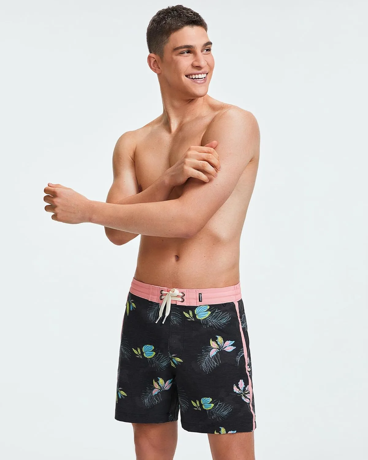 maamgic Men's Swim Trunks Board Shorts Vintage Beach Shorts 4 Way Stretch Quick Dry with Zipper Pockets