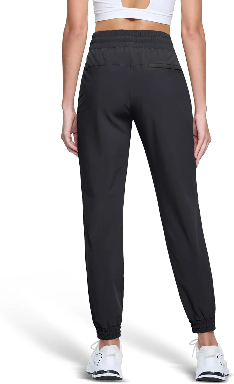 MAGCOMSEN Women's Hiking Pants Lightweight Quick Dry Athletic Running Joggers with Pockets Outdoor Travel Sweatpants