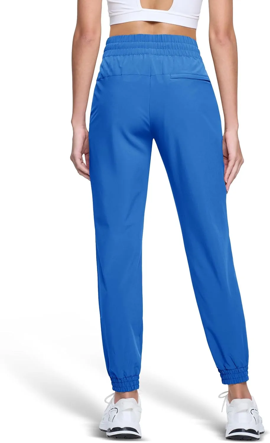 MAGCOMSEN Women's Hiking Pants Lightweight Quick Dry Athletic Running Joggers with Pockets Outdoor Travel Sweatpants