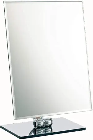 Makeup Mirror Mirror, Bathroom, Wall-Mounted, Dressing Table,Square Makeup Mirror, Desktop Mirror, Hd Mirror, Desktop Vanity Mirror, Mirror, Vertical Horizontal Mirrors