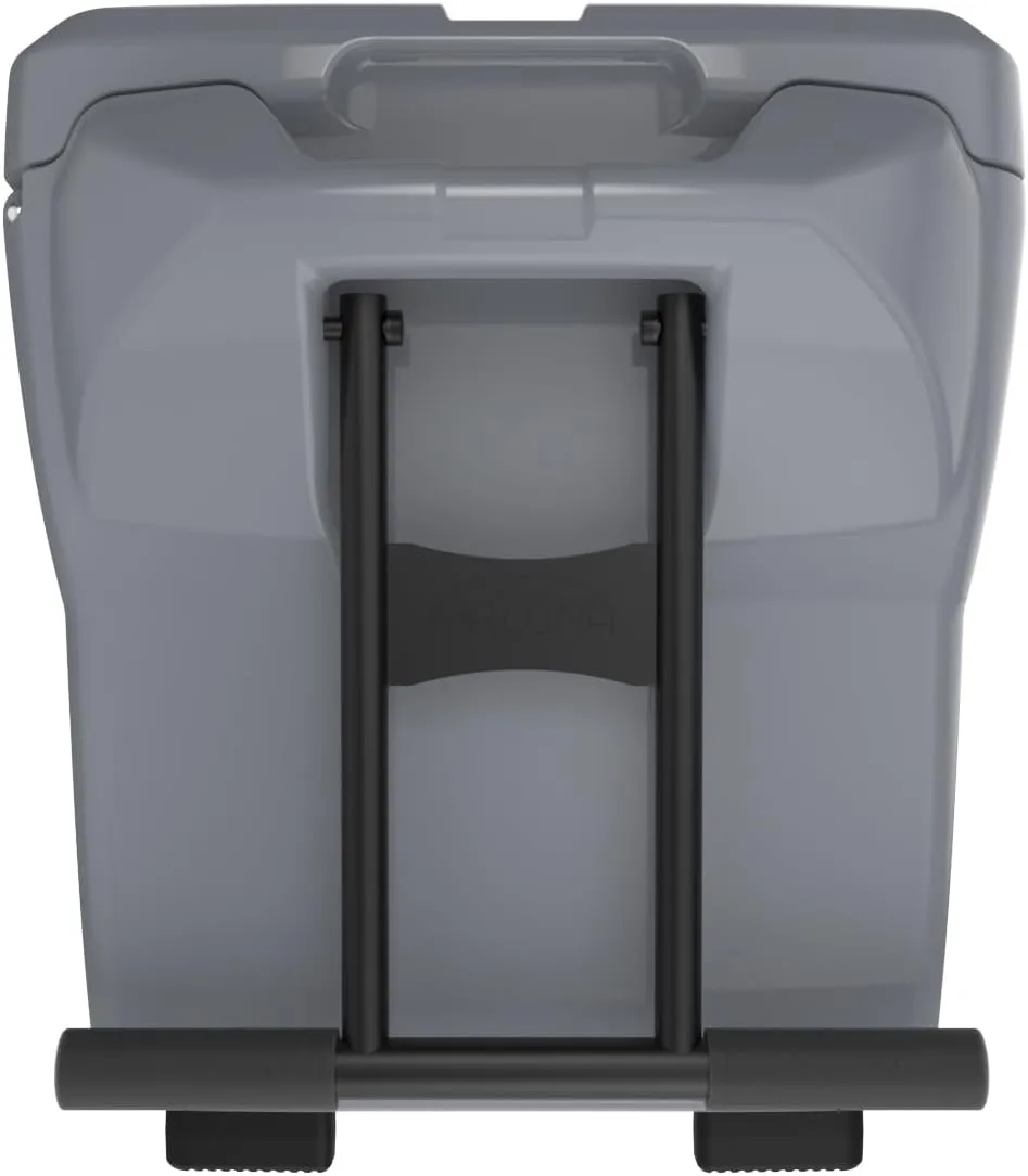 Maluna 50 Quart Wheeled Hard Cooler| Rotomolded | Insulated Portable Ice Chest Box for Drinks, Beverages, Beach, Camping, Picnic, Hunting, Fishing, Boating | Made in USA